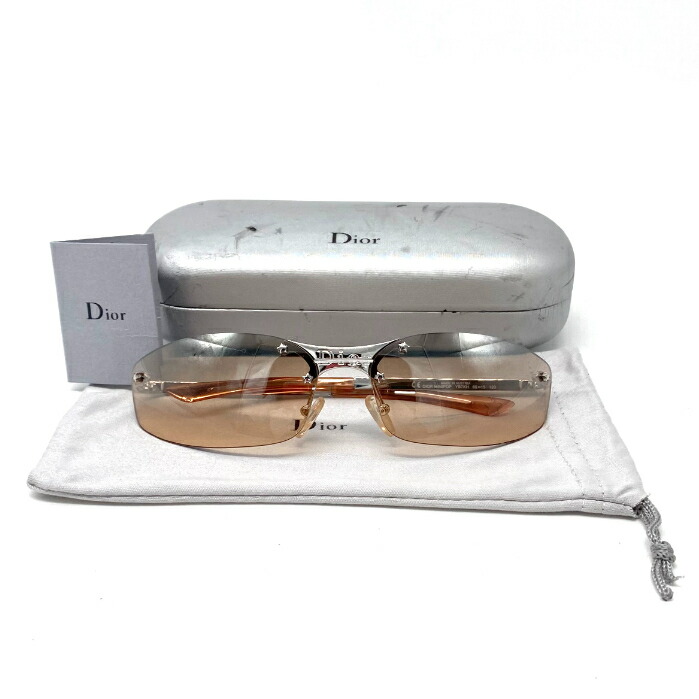 Christian Dior サングラス　YB7KH ブルー 楽天市場】【中古】Christian Dior クリスチャン ディオール