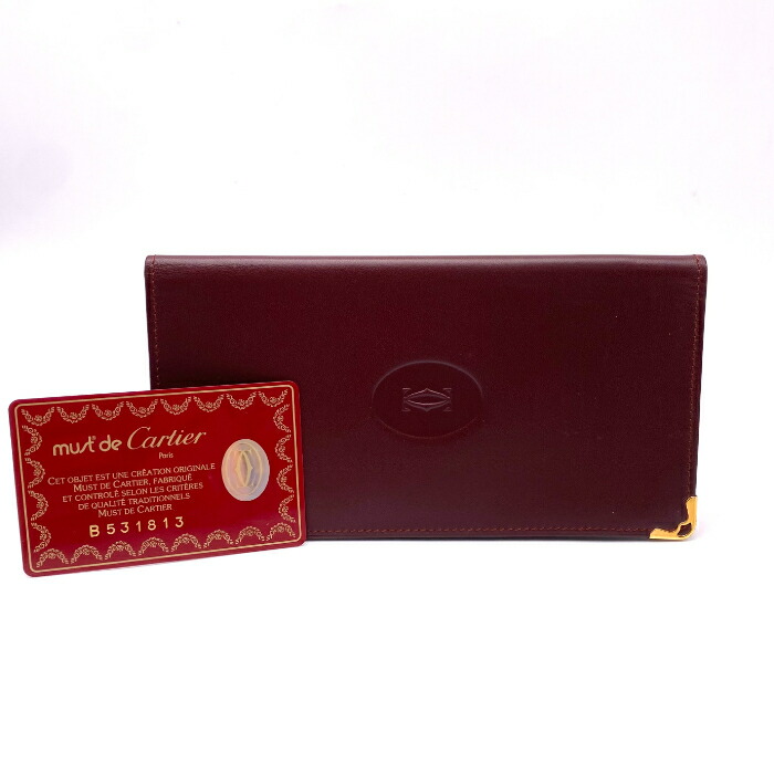 【中古】美品 Cartier カルティエ マストライン レザー 二つ折り 長財布 eH0889A 楽天市場】【中古】美品 Cartier カルティエ マストライン レザー 二