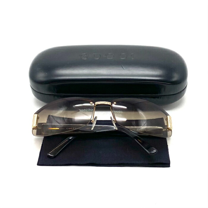 【中古】美品 GUCCI グッチ GG べっ甲調 サングラス eH0868N|ブランドビリオン