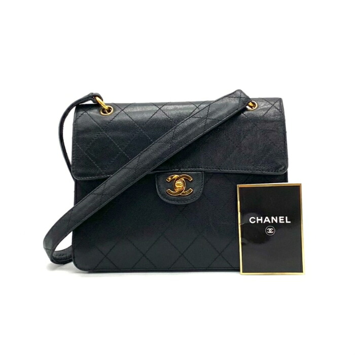 【中古】良品 CHANEL シャネル マトラッセ 曲がること鍵を掛ける ココマーク キャビア素はだ お手々 御徒面子 eK0332A