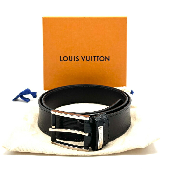 楽天市場】LOUIS VUITTON ルイ ヴィトン エピ ベルト ノワール #80/32
