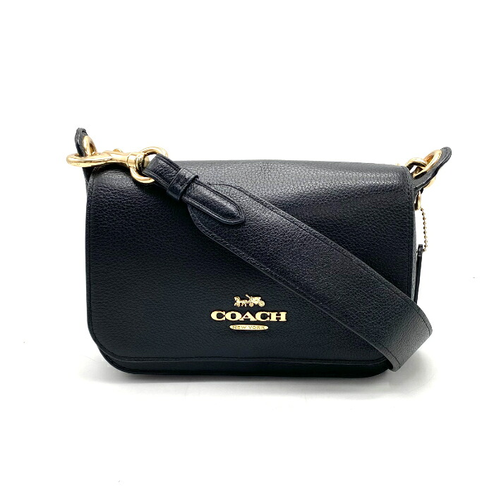【中古】COACH コーチ ロゴ シグネチャー レザー ショルダー バッグ eH10134N｜ブランドビリオン