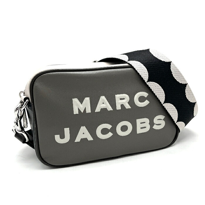 【中古】美品 MARCJACOBS　マークジェイコブス ロゴ レザー ショルダー バッグ eY1055A｜ブランドビリオン