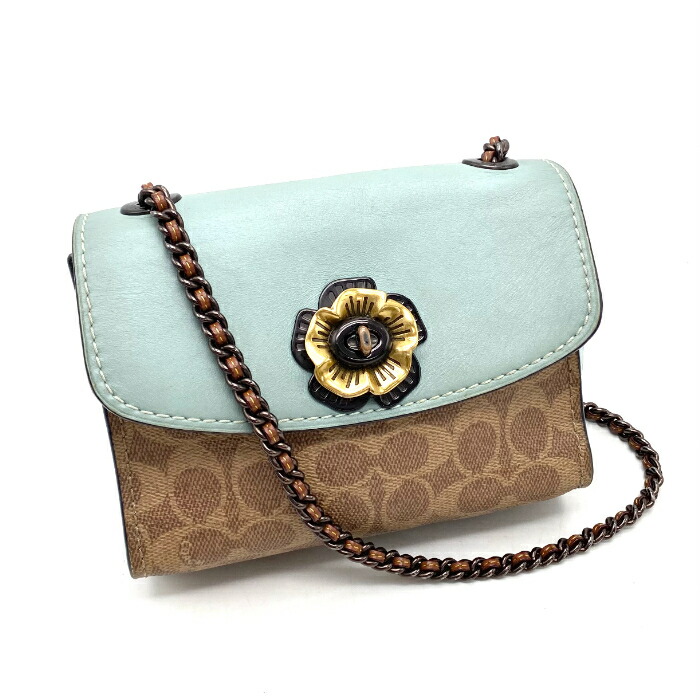 楽天市場】送料無料【中古】美品 COACH コーチ ディンキー ティー