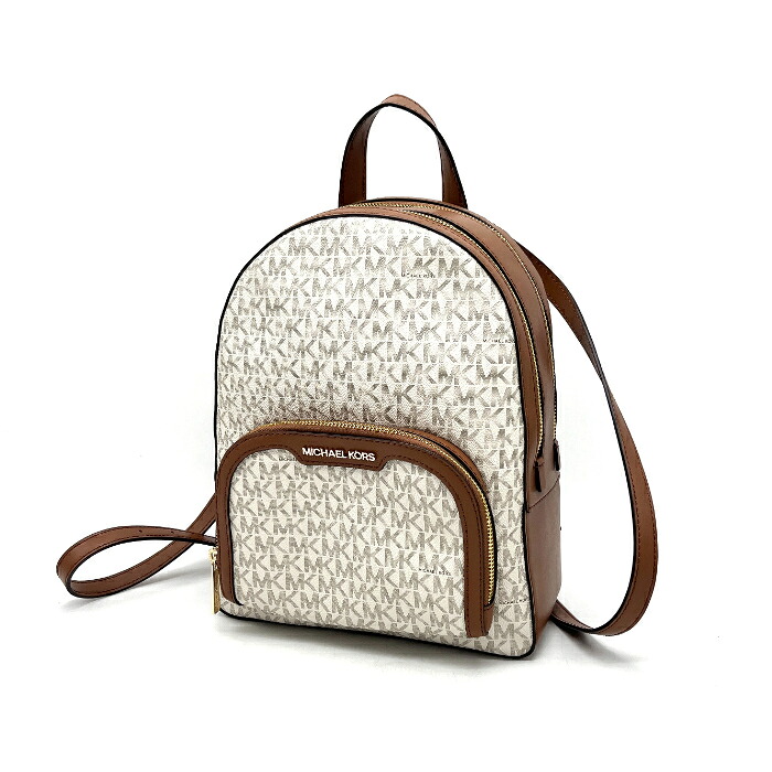 【中古】極美品 MICHAEL KORS マイケルコース ロゴ シグネチャー レザー リュック サック eY10122N｜ブランドビリオン