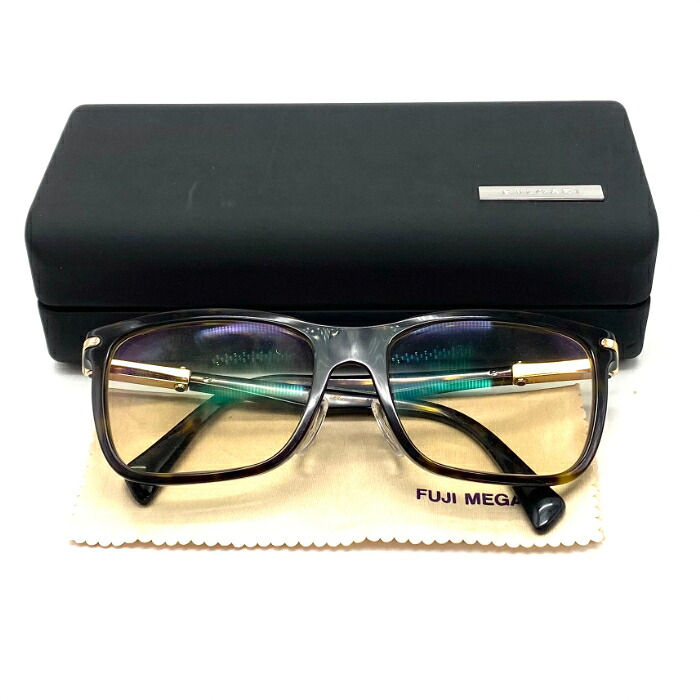 【中古】良品 BVLGARI ブルガリ ロゴ べっ甲調 プラ 眼鏡 eH09188N｜ブランドビリオン