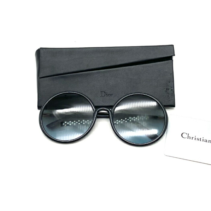 【中古】極美品 Christian Dior クリスチャンディオール ロゴ プラスチック サングラス eY10141N 10,485円