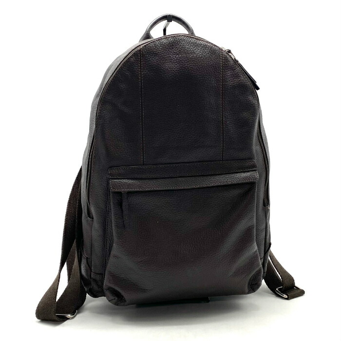 【中古】COLE HAAN 電話を掛けるハーン なめし革 背嚢 サック fY11243A