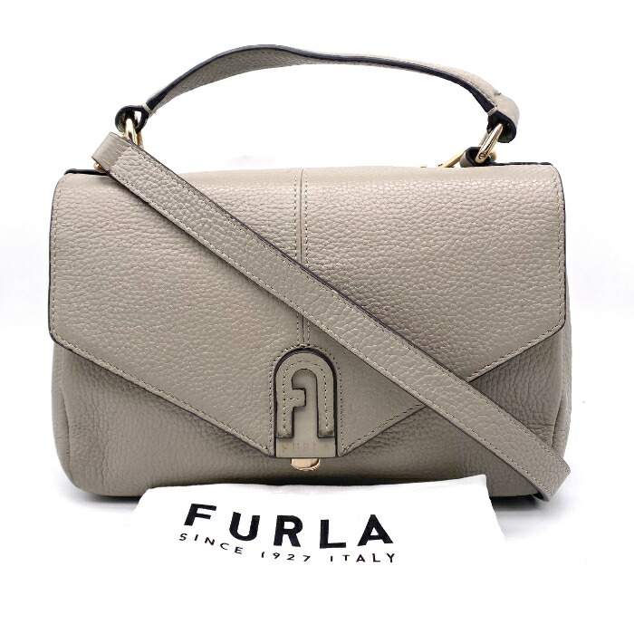 【中古】FURLA フルラ ダフネ レザー ハンド ショルダー バッグ fH2132N|ブランドビリオン