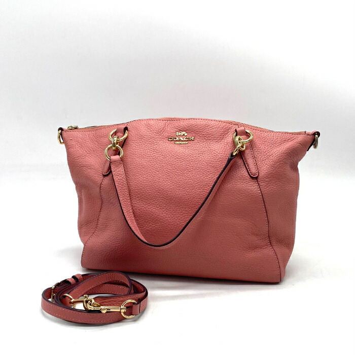 【中古】良品 COACH コーチケルシー サッチェル レザー ハンド ショルダー バッグ fH0442A｜ブランドビリオン 13,986円