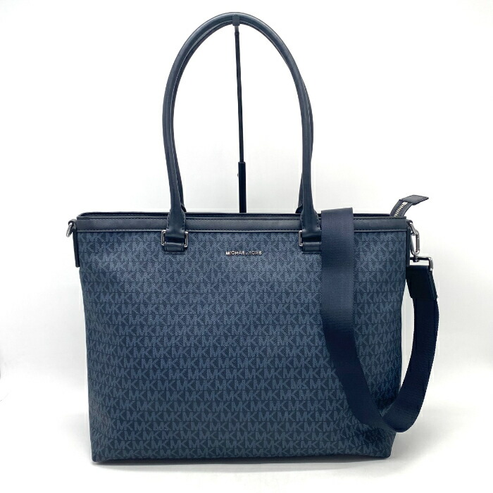 【中古】MICHAEL KORS マイケルコース シグネチャー 2way レザー ハンド ショルダー バッグ fH1151N|ブランドビリオン