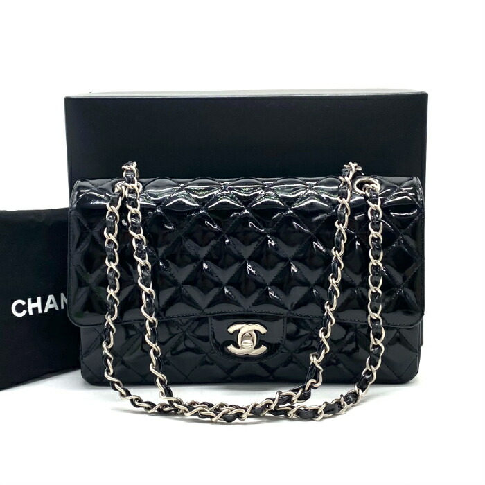 【中古】良品 CHANEL シャネル マトラッセ 25 ダブル下げ翼 折りかえし鍵を掛ける ココマーク 専売特許 なめし革 チェーン店 肩肉 御徒面子 fY03261A