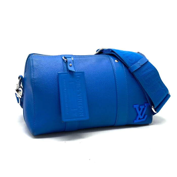 【中古】良品 LOUIS VUITTON ルイヴィトン シティ キーポル アエログラム レザー ショルダー バッグ RFID有り fY0380A｜ブランドビリオン 134,250円