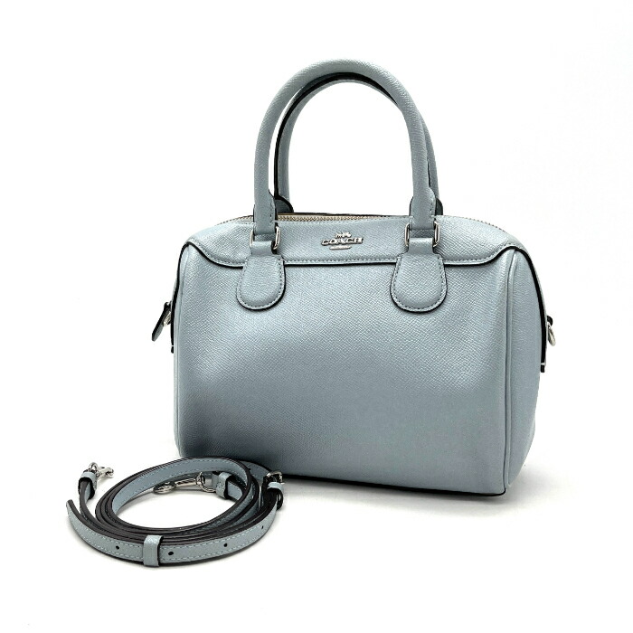 【中古】COACH コーチ職 ロゴタイプ 2way なめし革 お手々 肩部 御徒面子 fY11252A