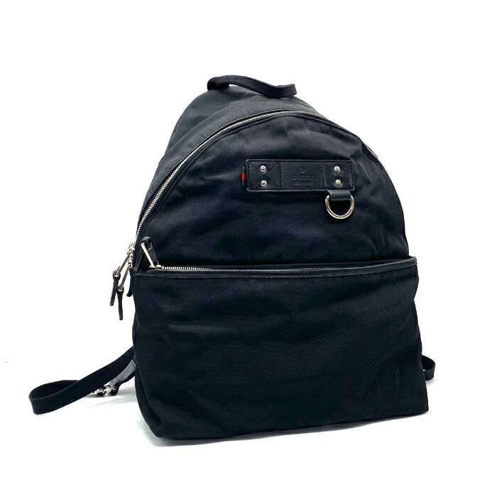 【中古】良品 GUCCI グッチ ロゴ シェリー キャンバス リュック サック fH04104A｜ブランドビリオン