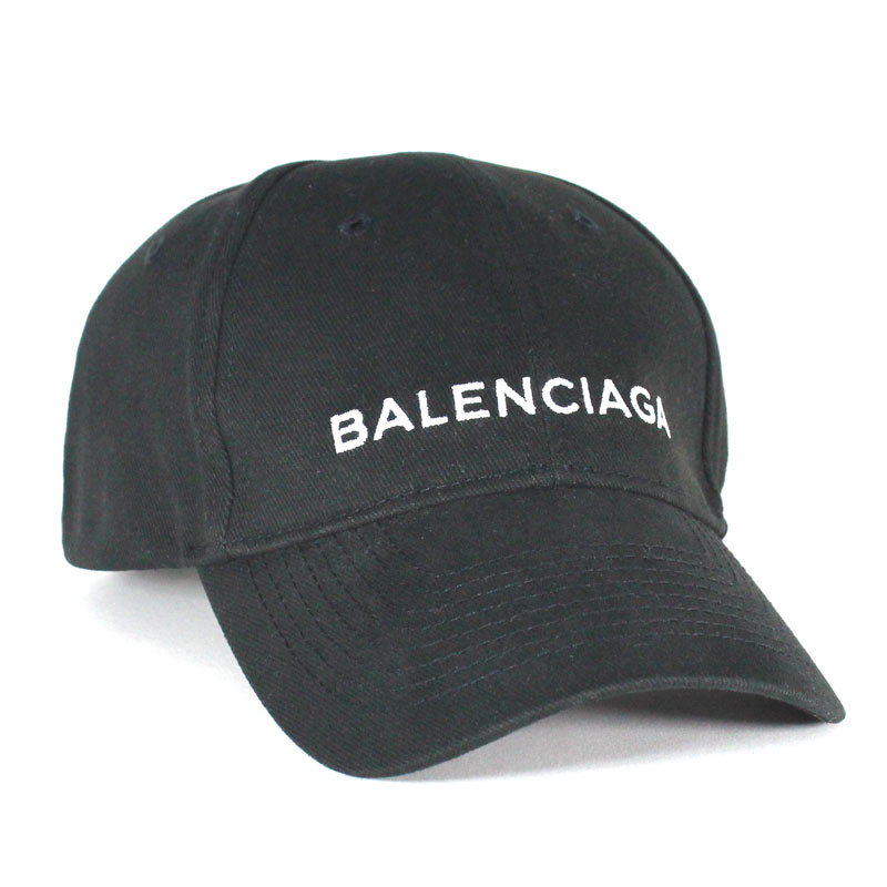 【楽天市場】バレンシアガ BALENCIAGA キャップ ブラック ベースボールキャップ ユニセックス Lサイズ 定番モデル HAT