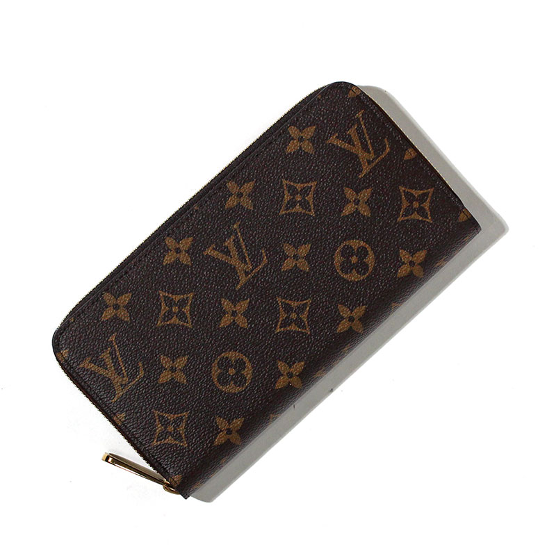ルイ・ヴィトン LOUIS VUITTON ラウンドファスナー長財布 ジッピーウォレット モノグラム・キャンバス ブラウン Zippy Wallet Monogram Canvas M42616 ユニセックス メンズ ウィメンズ レディース