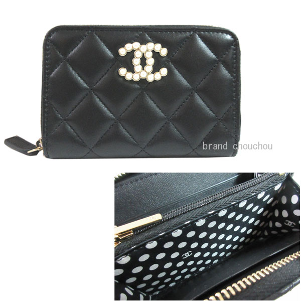 楽天市場】シャネル CHANEL 財布 ジップ コインパース 財布