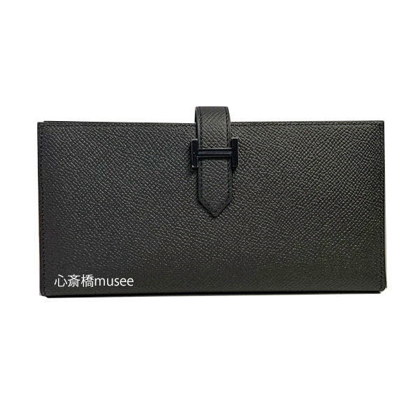 HERMES（エルメス）- Bearn mini（ベアン）ブラックモノクローム 楽天市場】エルメス ベアンミニモノクローム ソーブラック