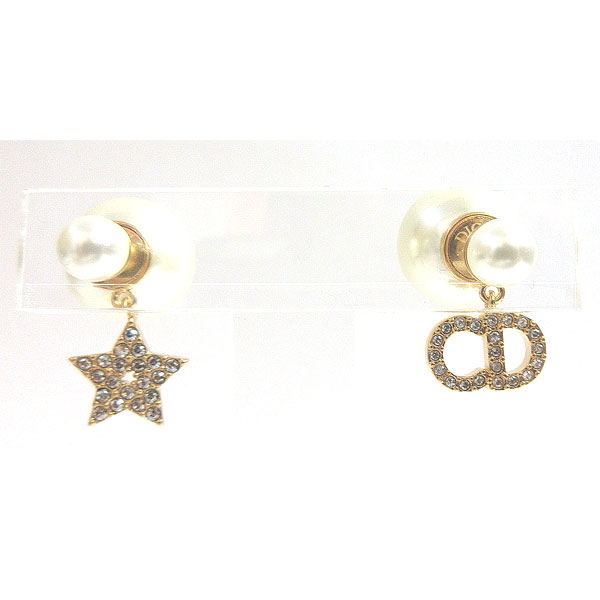 楽天市場】Dior/クリスチャンディオール ピアス リボン