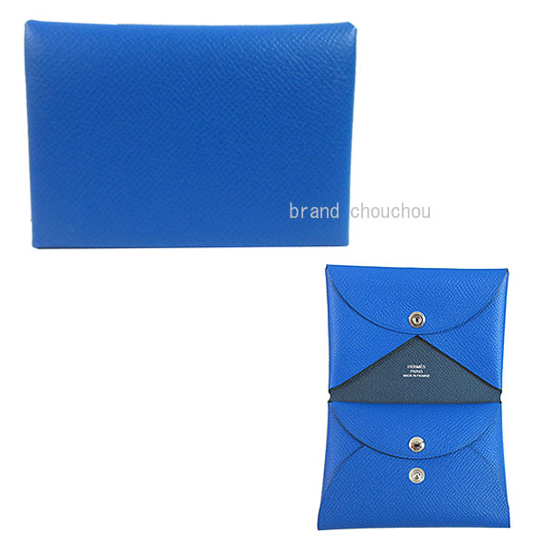 エルメス カルヴィ デュオ ノワール エプソン シルバー金具 W
