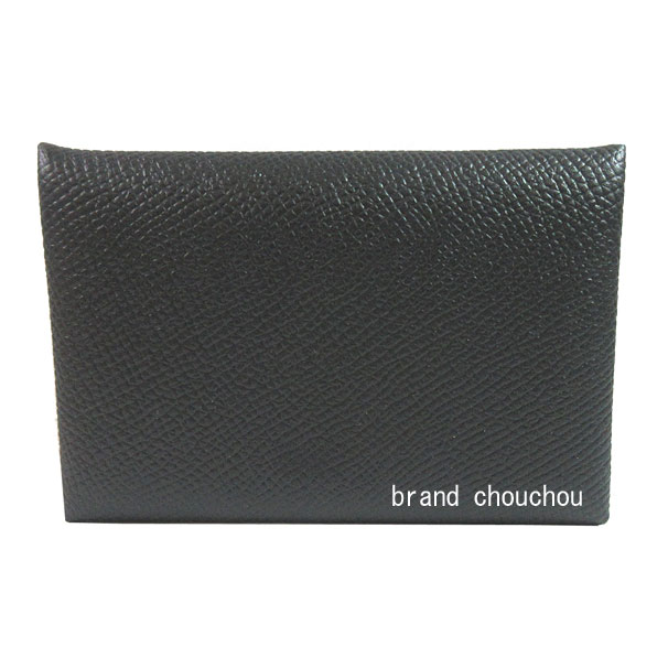 楽天市場】エルメス カードケース カルヴィ ブラック エプソン W