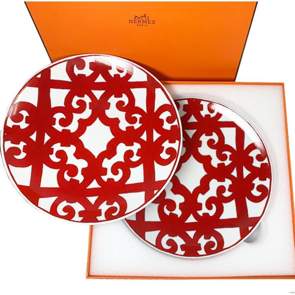 HERMÈS リズム スクエアプレート ホワイト×グリーン 箱・ショッパー付き 楽天市場】エルメス リズムの通販