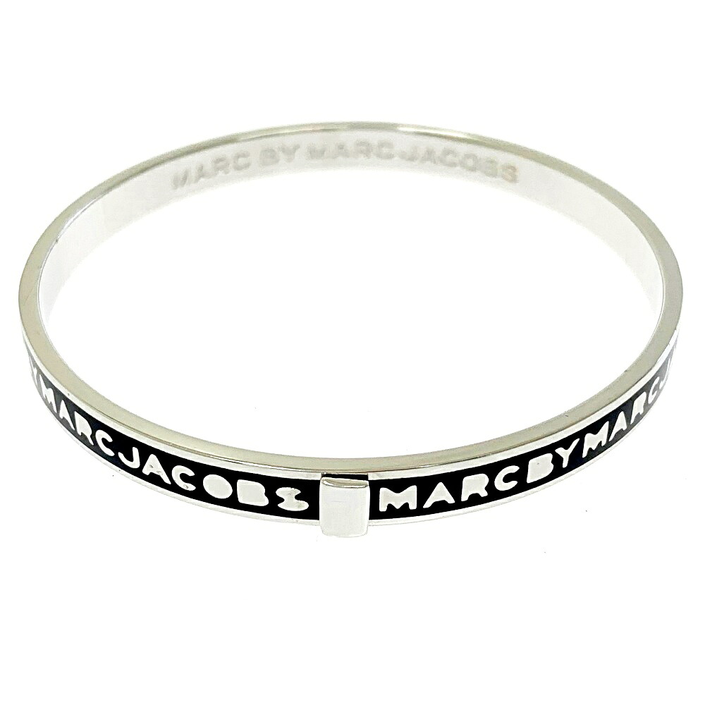 【楽天市場】【中古】MARC BY MARC JACOBS マークバイマークジェイコブス メタル クラシックマーク スキニーロゴ バングル ...
