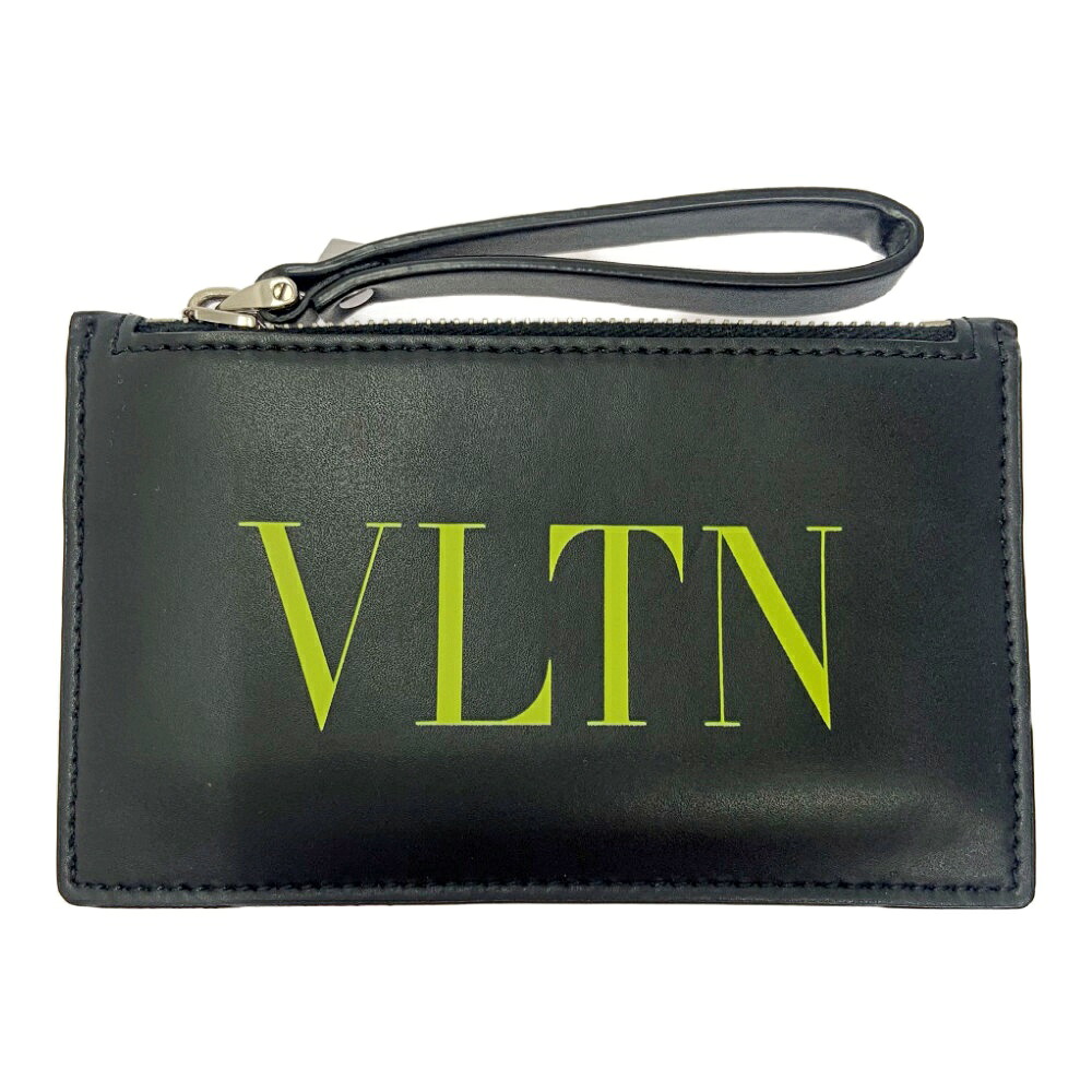 【楽天市場】【中古】Valentino Garavani ヴァレンティノ・ガラヴァーニ カーフスキン VLTN カードホルダー メンズ ...