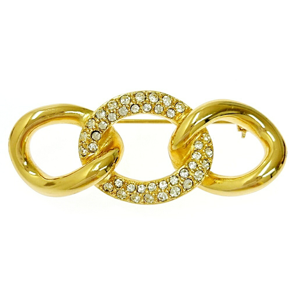 楽天市場】【中古】CHANEL シャネル GP ラインストーン フェイク
