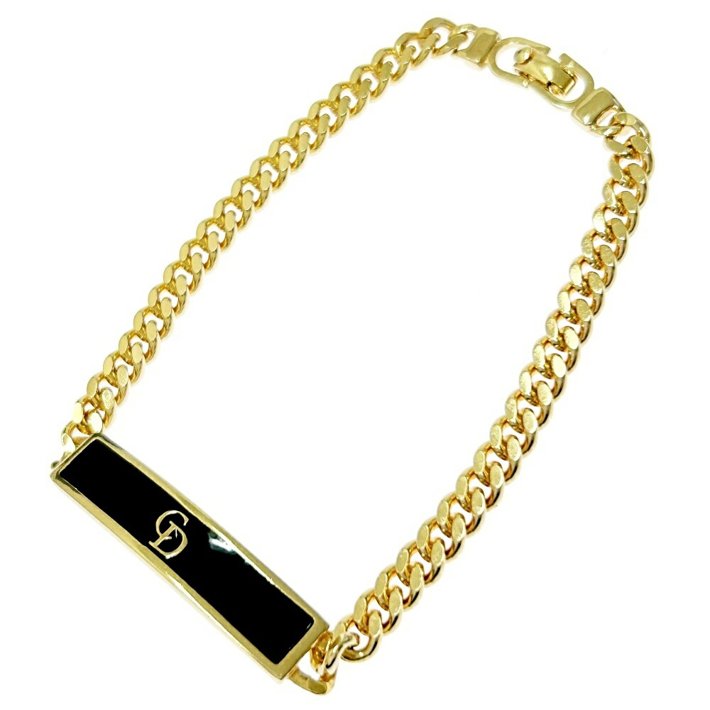 楽天市場】【中古】Dior ディオール GP ロゴ エンブレム 喜平チェーン