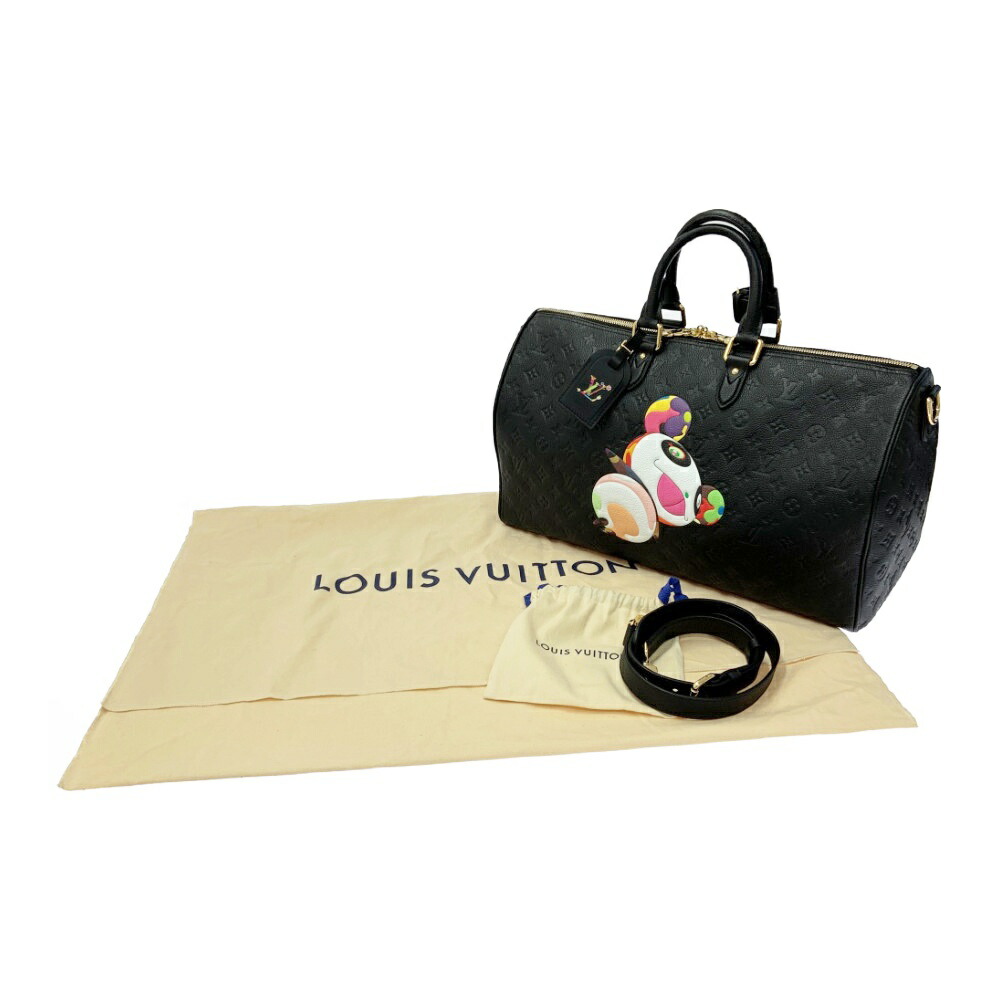 ルイヴィトン × 村上隆　マルチカラー　キーポル45 ブラック　ボストンバッグ 楽天市場】LOUIS VUITTON ルイヴィトン × 村上隆 モノグラム