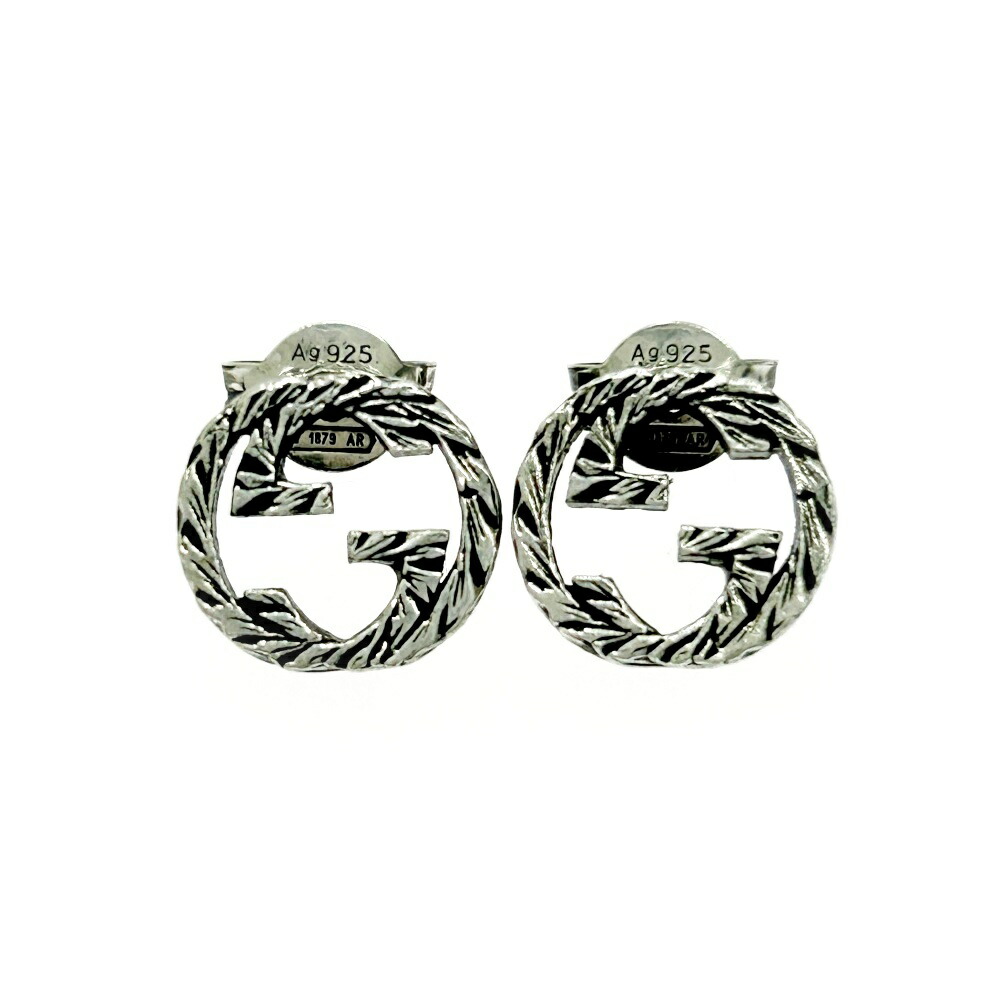 楽天市場】GUCCI(グッチ) ピアス インターロッキングG