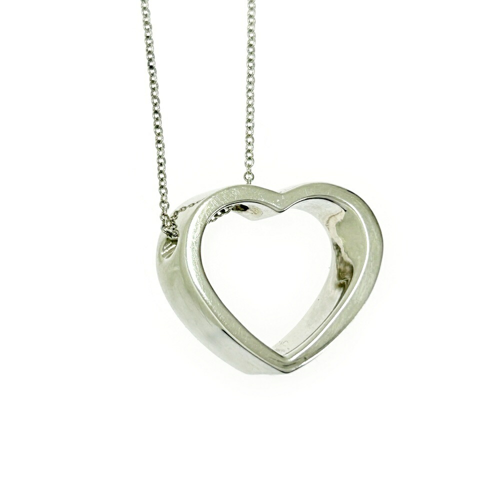 ティファニー ネックレス ジオメトリックハート シルバー925ネックレス TIFFANY&CO.ジオメトリックハート ネックレス シルバー925