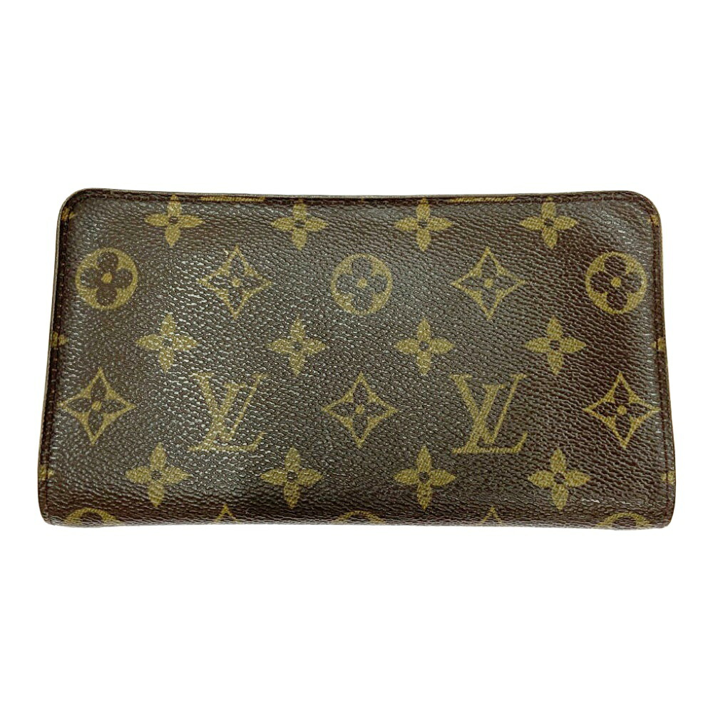 ルイヴィトン ラウンドジップ 折り財布 ダークブラウン ポルトモネ 楽天市場】【中古】 ルイヴィトン LOUIS VUITTON ポルトモネ