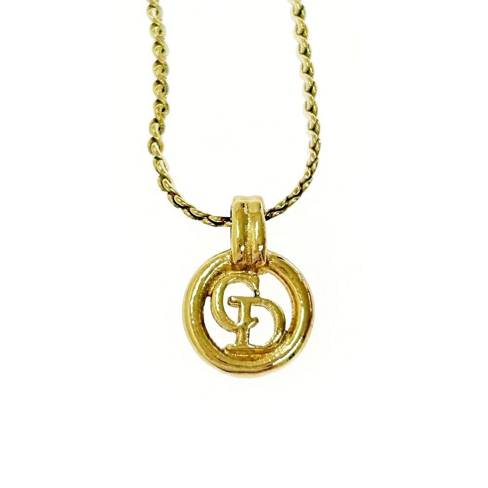 【中古】Christian Dior クリスチャンディオール GP CDロゴ ネックレス レディース ゴールド 404864 ネックレス 6,230円