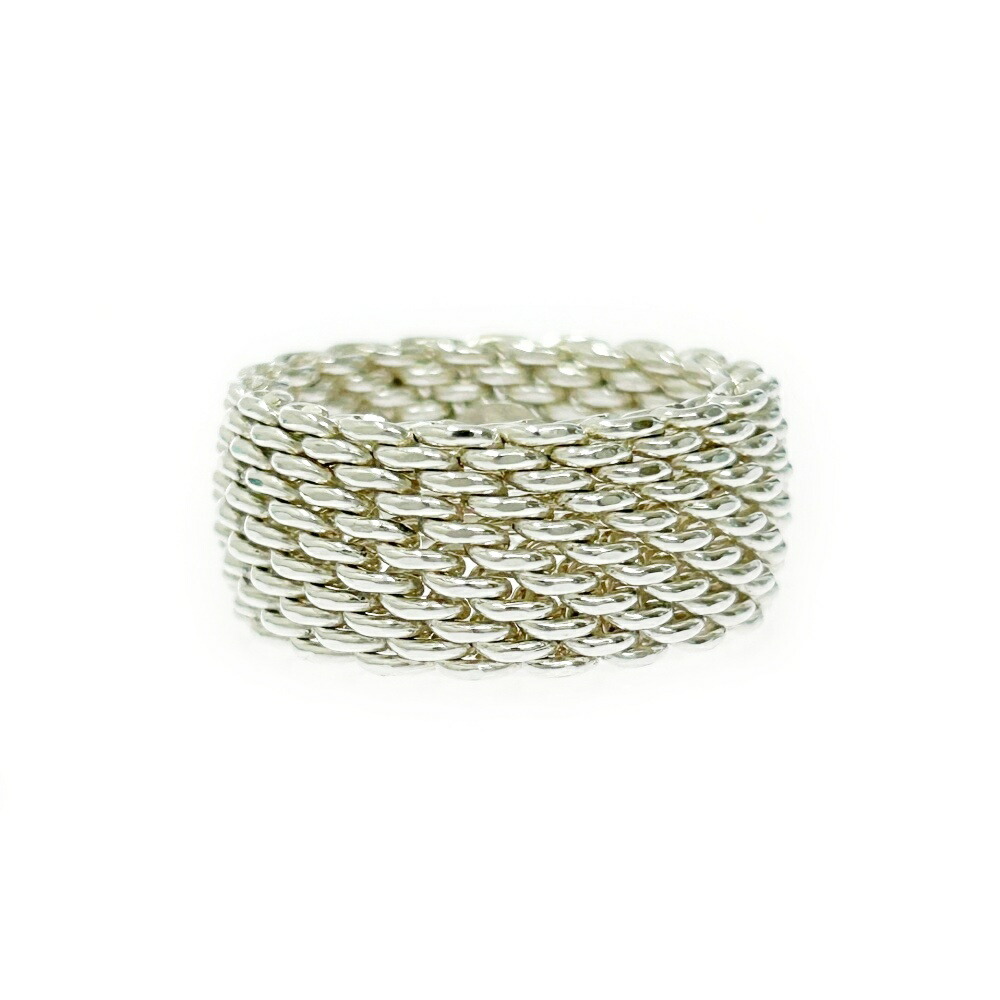 Tiffany &co. ティファニーサマセット　シルバー リング　13号　箱付 レディース] 1990's オールド ティファニー サマセット シルバー