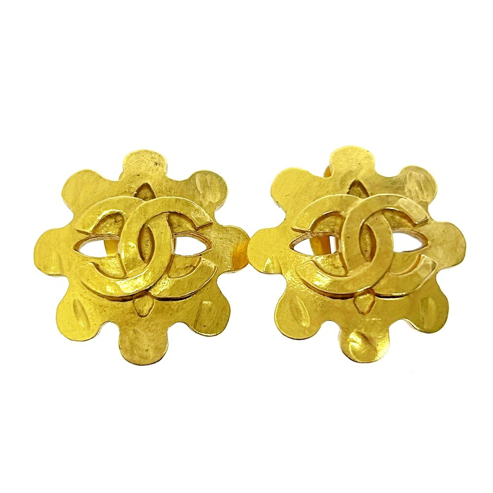 【中古】CHANEL シャネル GP 94P ココマーク イヤリング ゴールド 408853 イヤリング|ブランドショップ カラー