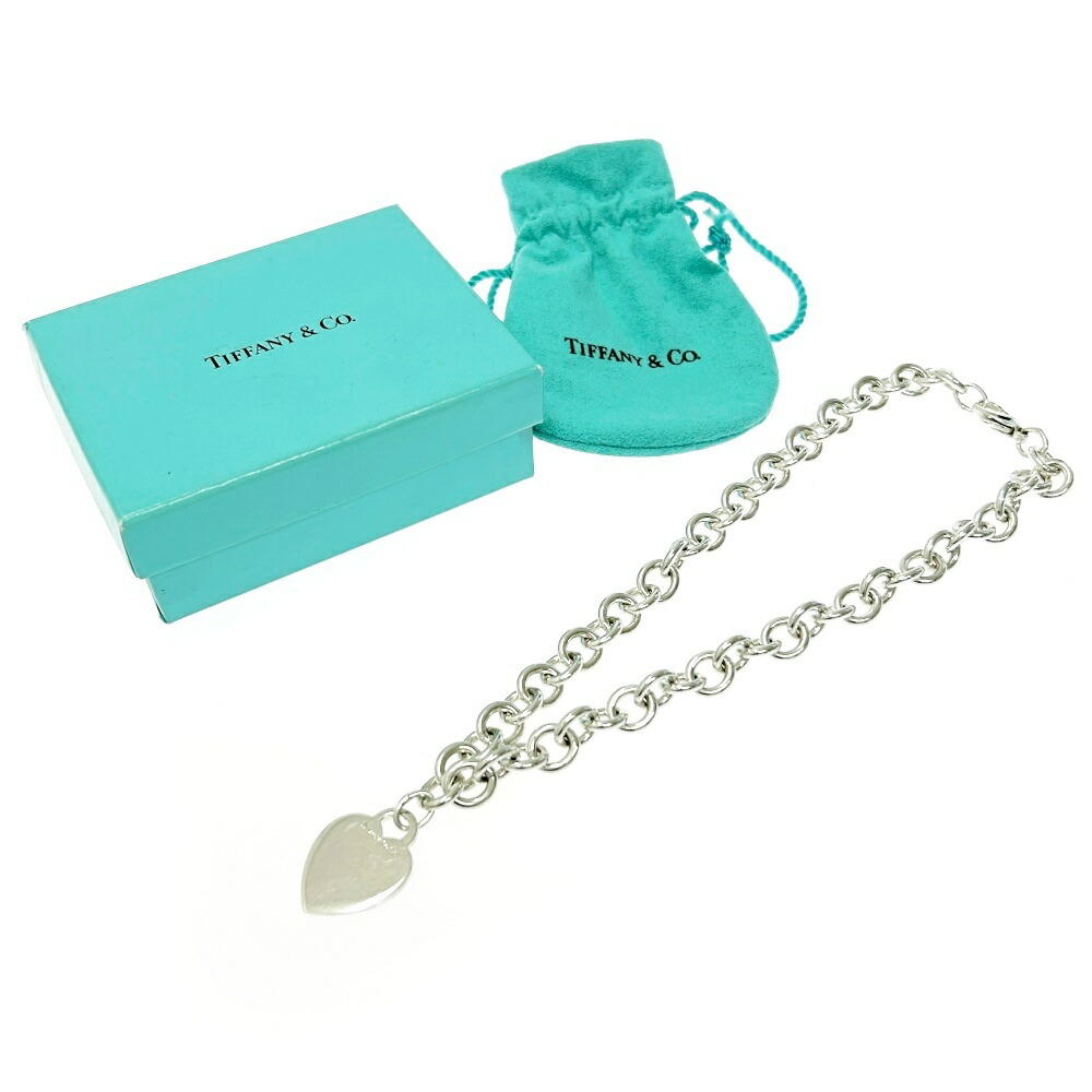【緊急値下げ】Tiffany & Co. シルバーネックレス　箱付き 1.5mm すぐ届く! ティファニー シルバー チェーン ネックレス