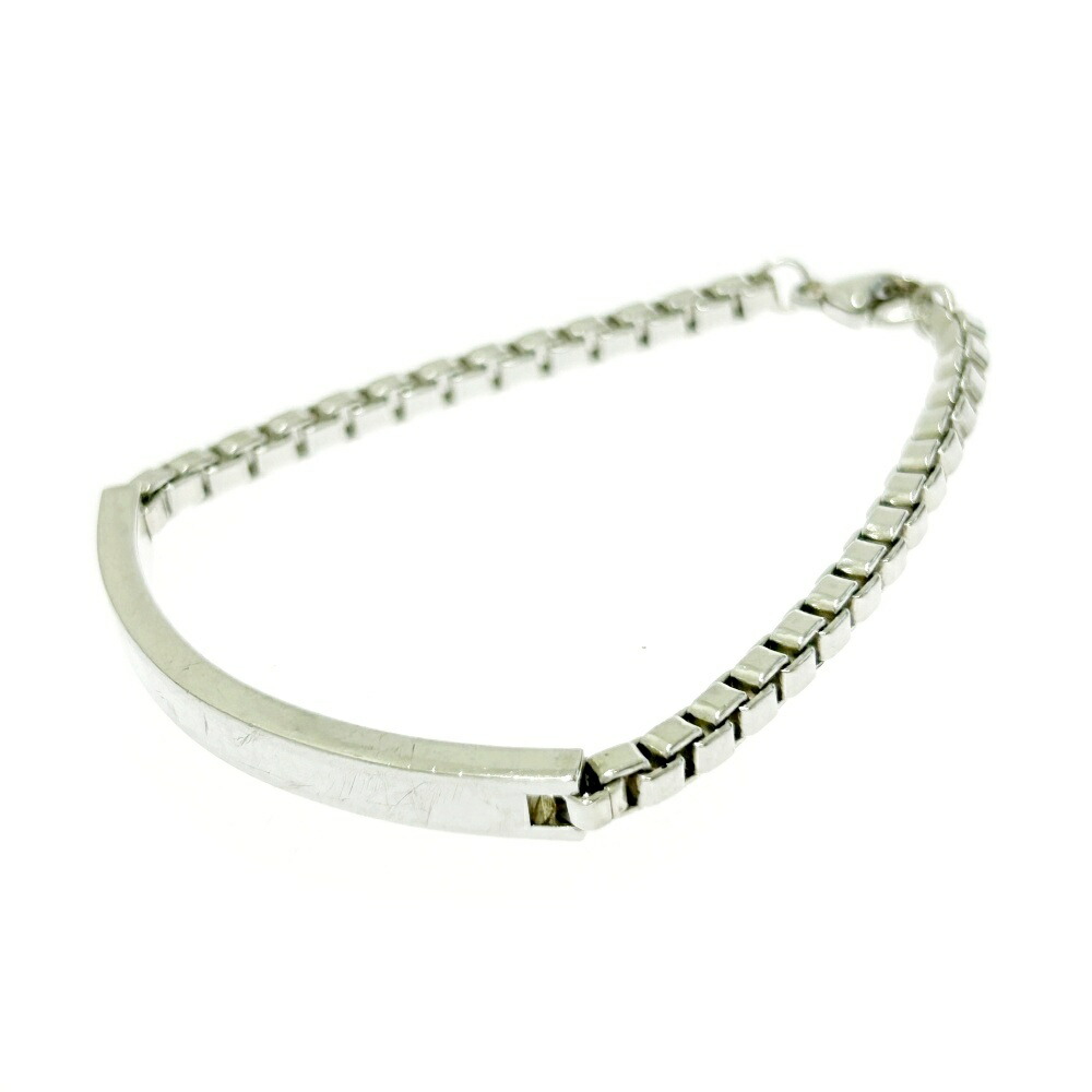【希少】TIFFANY ティファニー ゲート リンク ID ブレスレット Tiffany & Co. - Tiffany ゲートリンクブレスレット 希少の通販