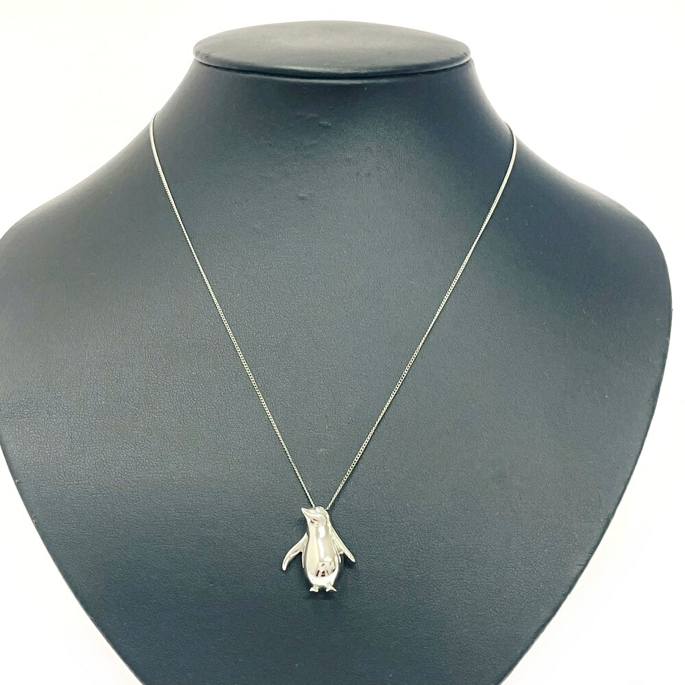 【極美品】Tiffany ティファニー ペンギン ネックレス シルバー925 美品】Tiffany ティファニー 超希少 ペンギンネックレス