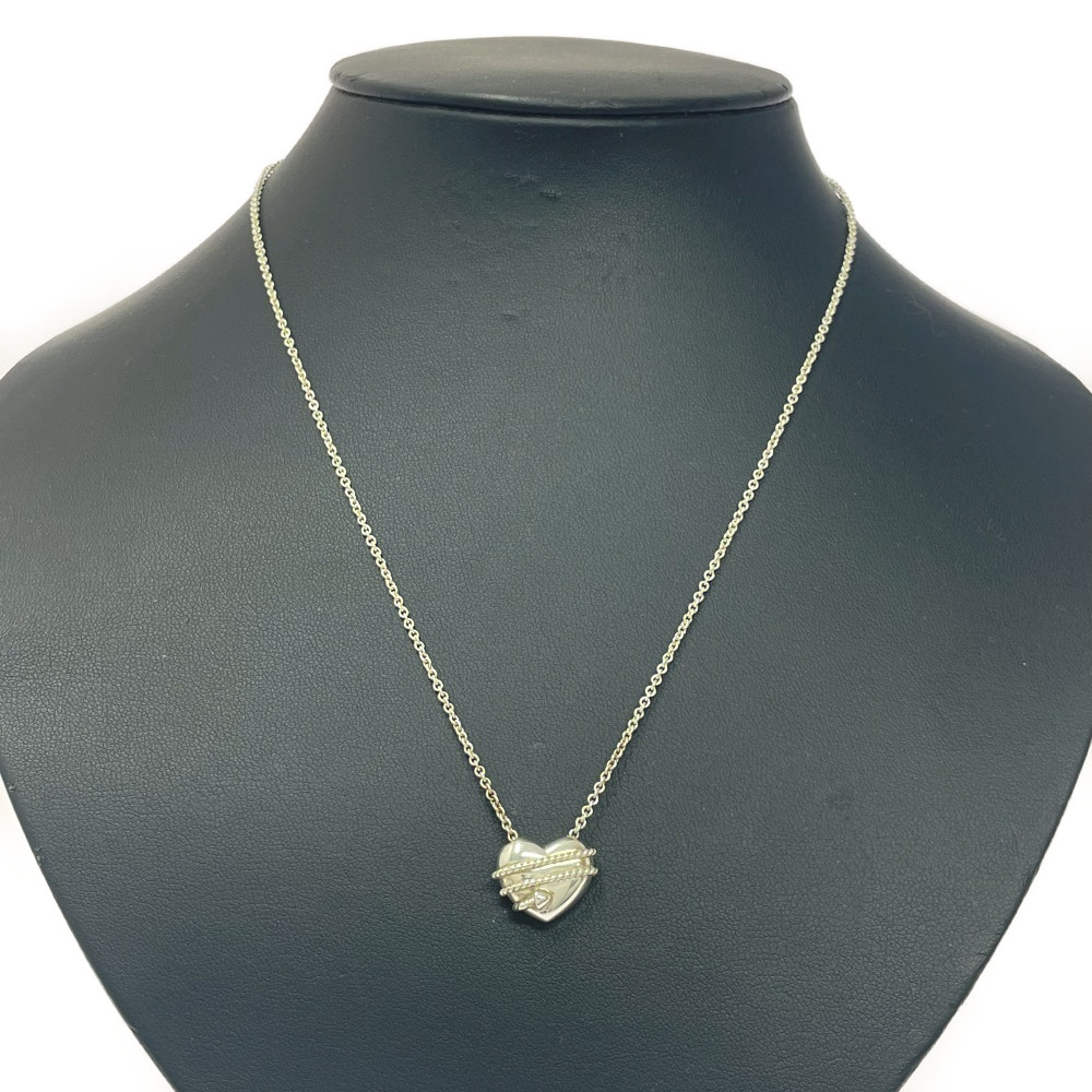 Tiffany モンタージュ ラウンド ネックレス サークルネックレス 美品 ティファニー Tiffany & Co.】ネックレス T TWO ティー トゥー