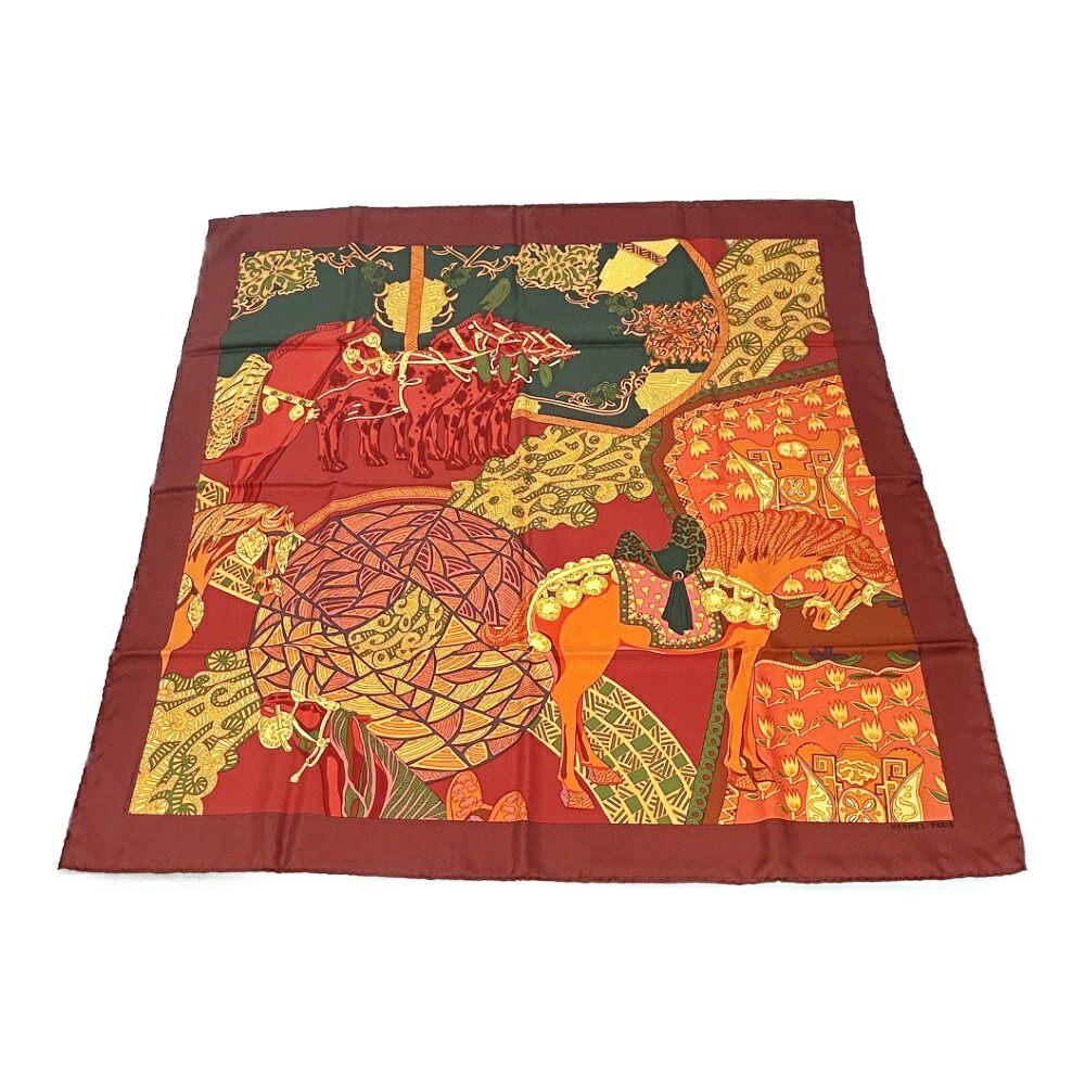 楽天市場】【エルメス】Hermes カレ90 シルク スカーフ Selle des