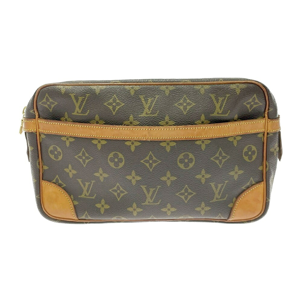 【中古】LOUIS VUITTON ルイ・ヴィトン M51845 モノグラム PVC コンピエーニュ28 二つ目御徒面子 赤銅色 463175 二つ目御徒面子