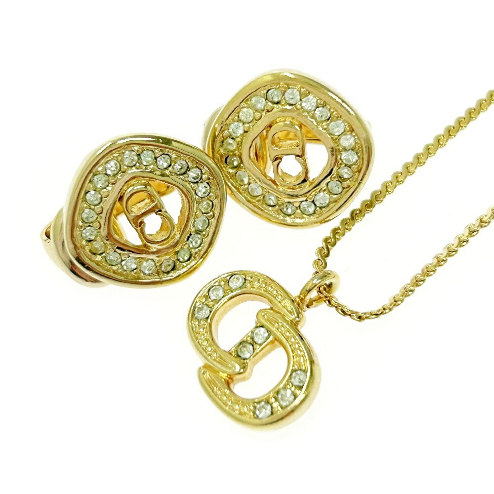 楽天市場】□極美品□ ChristianDior ディオール ラインストーン