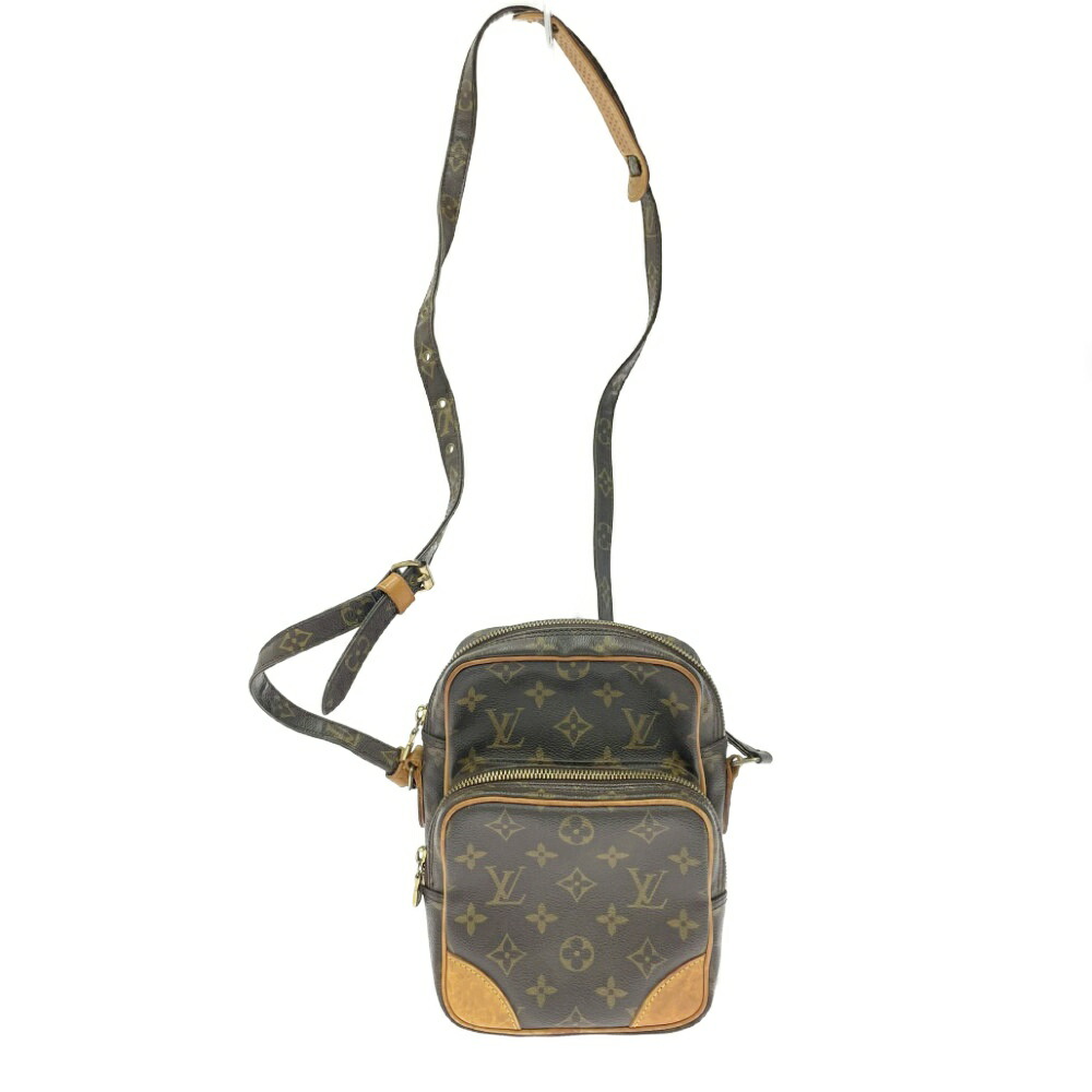 【中古】LOUIS VUITTON ルイ・ヴィトン M45236 モノグラム PVC アマゾン ショルダーバッグ ブラウン 463457 ショルダーバッグ