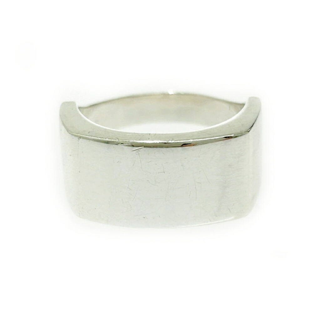 楽天市場】【中古】GUCCI グッチ スクエア リング 750WG #12 ブランド