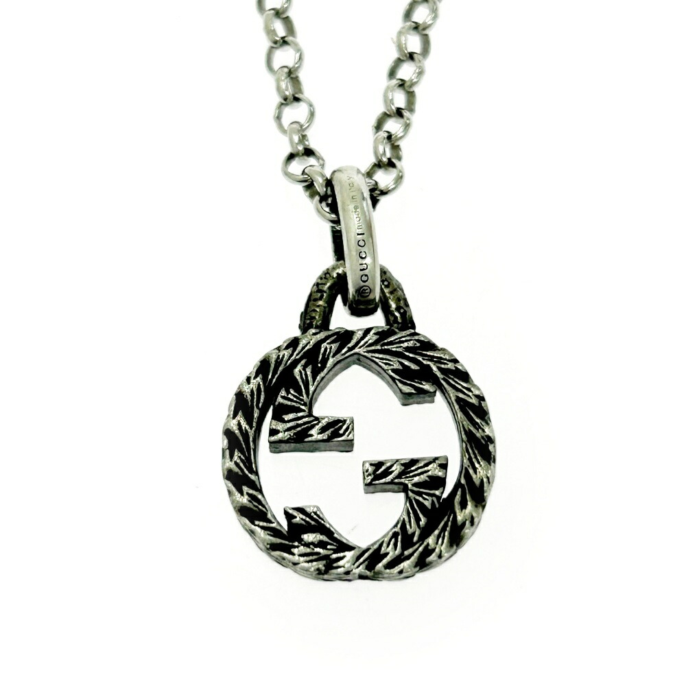 楽天市場】グッチ ネックレス ユニセックス インターロッキングG