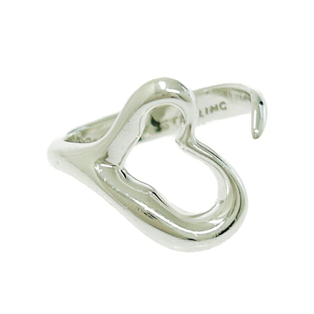 楽天市場】【中古】Tiffany＆Co. オープンハート バンドリング Pt950