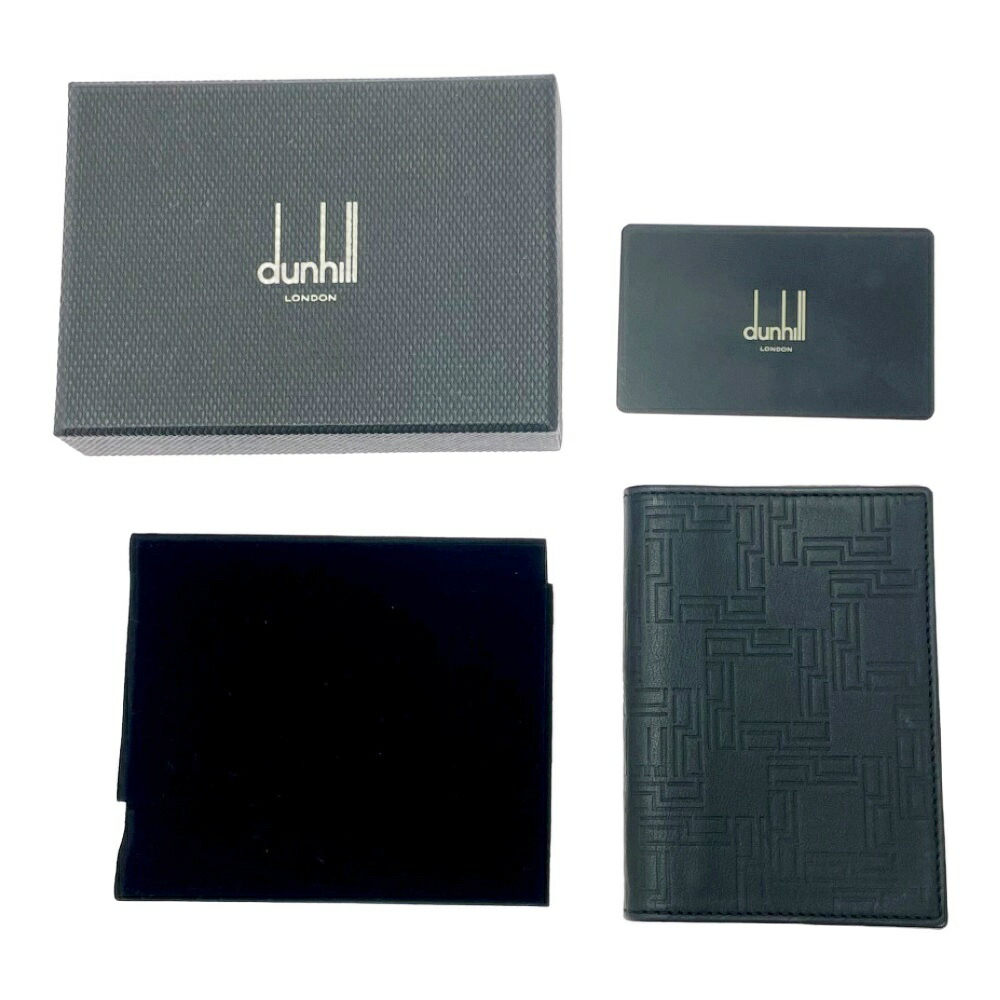 未使用保管 美品 ダンヒル オックスフォード 名刺入れ カードケース 黒